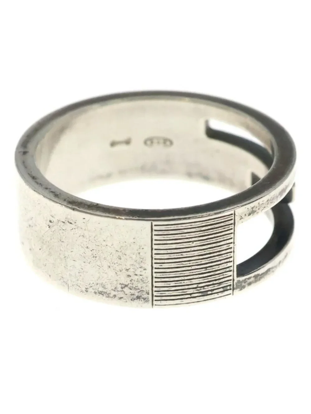 Gucci G Icon Ring Silver
